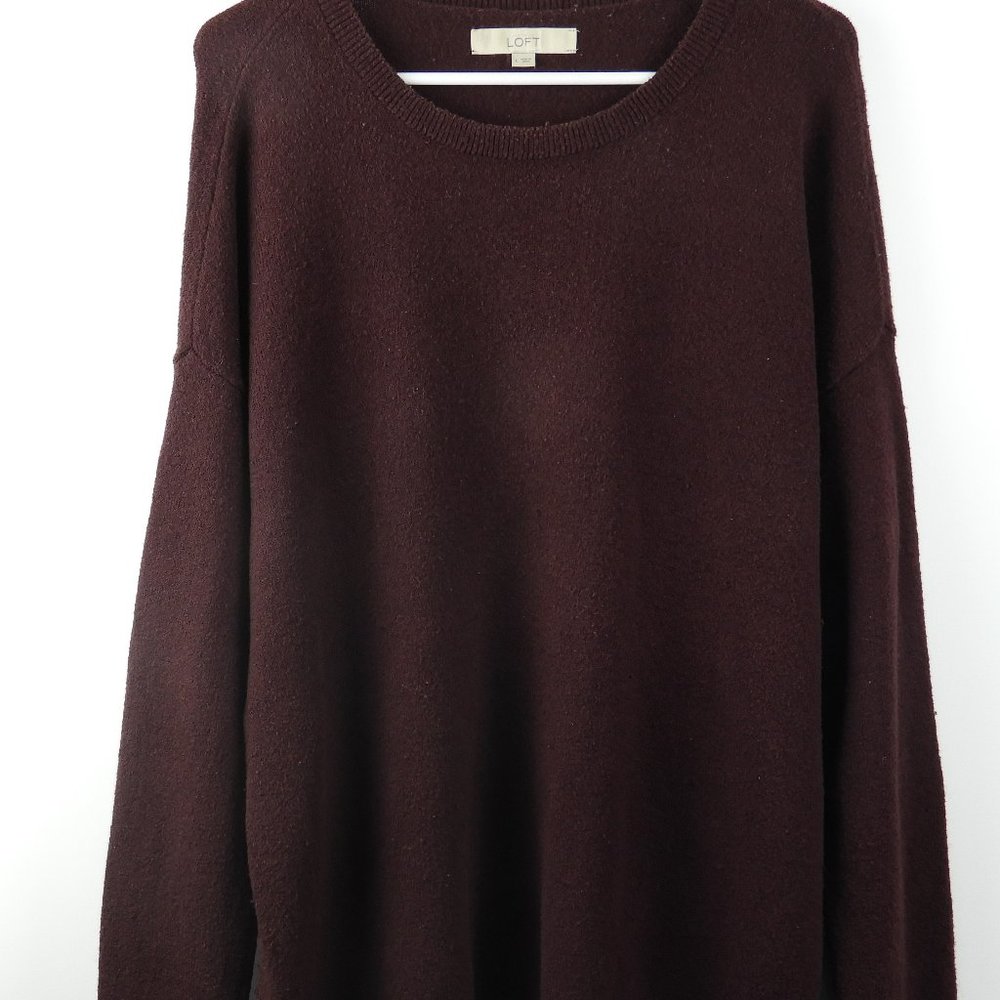 Loft Sweater/Tunic in Purple - Large